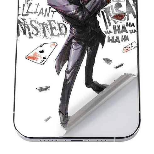 DC Comics The Joker Brilliantly Twisted iPhone 12 Pro Max Skin