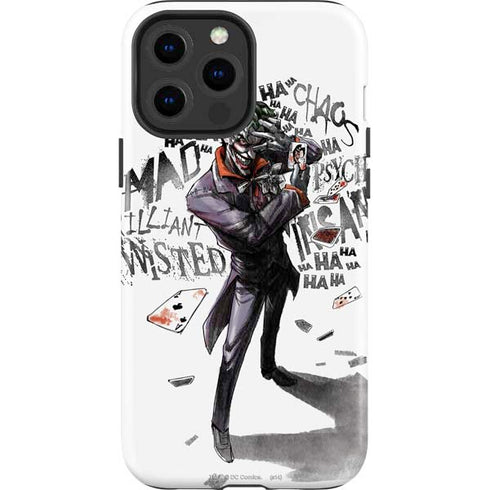 DC Comics The Joker Brilliantly Twisted iPhone 13 Pro Max Impact Case