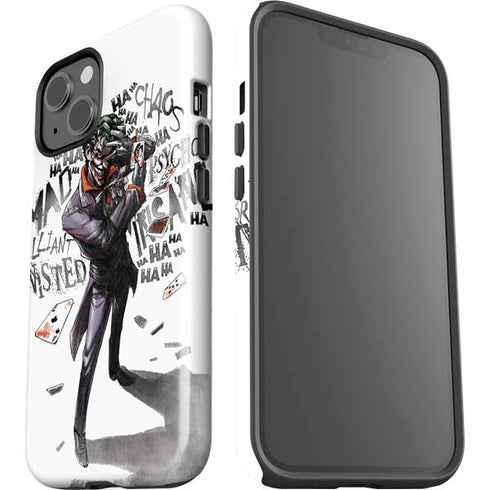 DC Comics The Joker Brilliantly Twisted iPhone 14 Plus Impact Case
