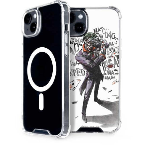 DC Comics The Joker Brilliantly Twisted iPhone 14 MagSafe Case