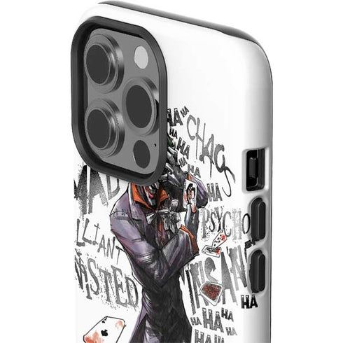 DC Comics The Joker Brilliantly Twisted iPhone 14 Pro Impact Case