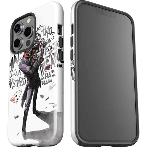 DC Comics The Joker Brilliantly Twisted iPhone 14 Pro Impact Case