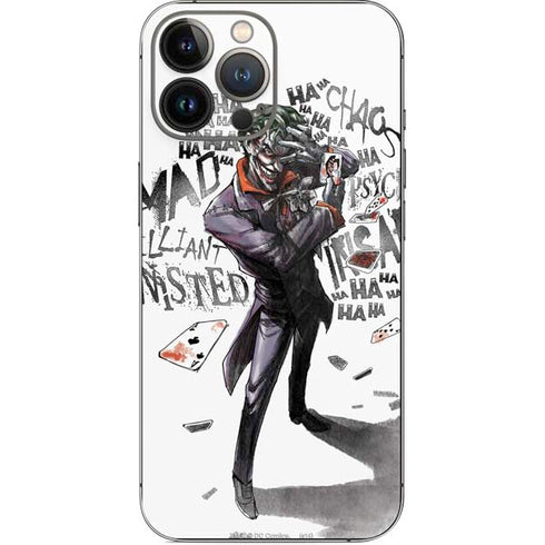 DC Comics The Joker Brilliantly Twisted iPhone 14 Pro Max Skin