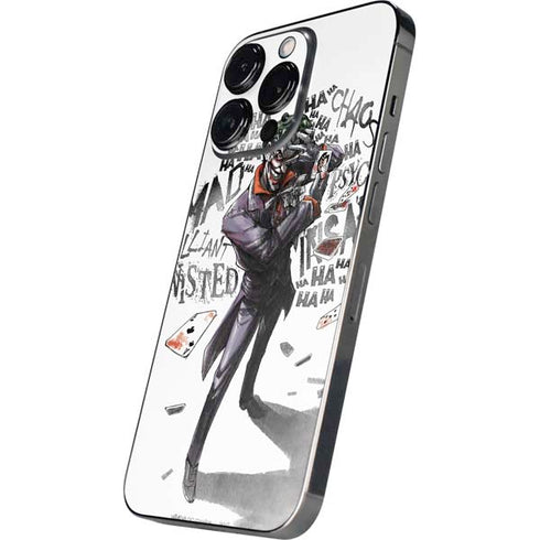 DC Comics The Joker Brilliantly Twisted iPhone 14 Pro Skin
