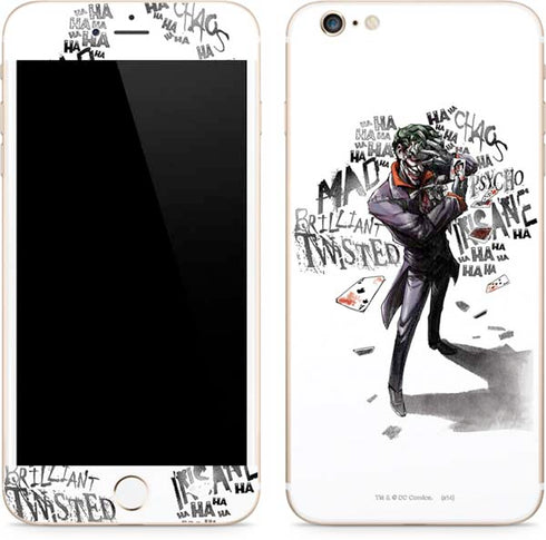 DC Comics The Joker Brilliantly Twisted iPhone 6/6s Plus Skin
