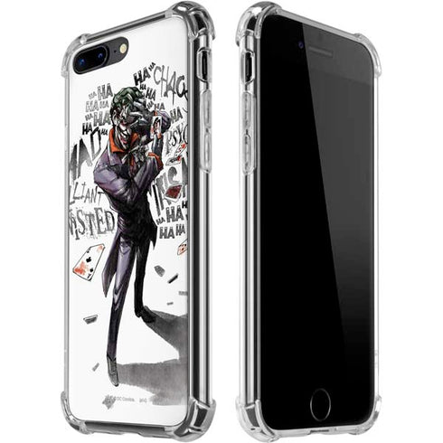 DC Comics The Joker Brilliantly Twisted iPhone 7/8 Plus Clear Case