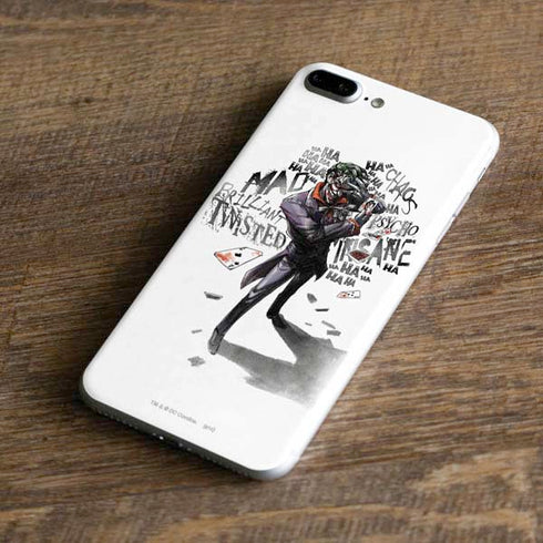 DC Comics The Joker Brilliantly Twisted iPhone 7 Plus Skin