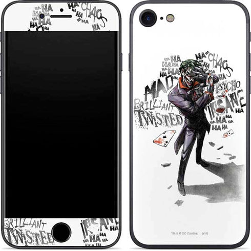 DC Comics The Joker Brilliantly Twisted iPhone 7 Skin
