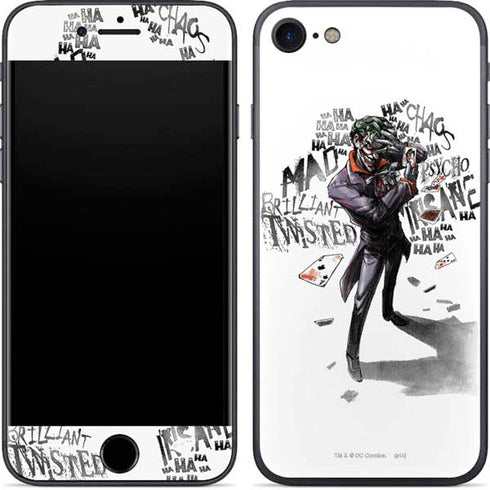 DC Comics The Joker Brilliantly Twisted iPhone 8 Skin