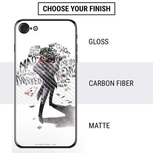 DC Comics The Joker Brilliantly Twisted iPhone SE (2nd & 3rd Gen) Skin