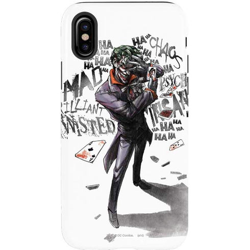 DC Comics The Joker Brilliantly Twisted iPhone X Pro Case