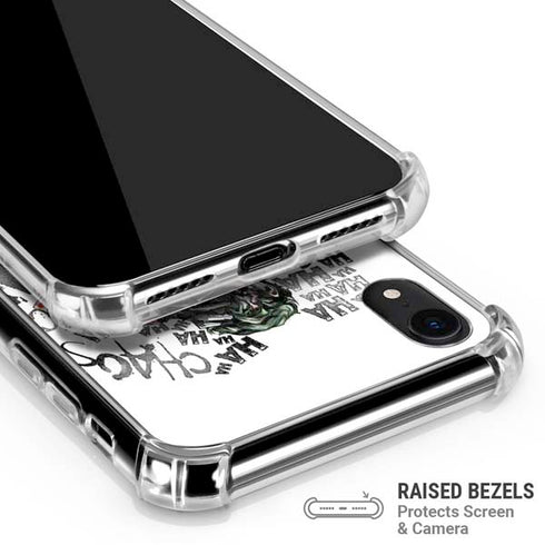 DC Comics The Joker Brilliantly Twisted iPhone XR Clear Case