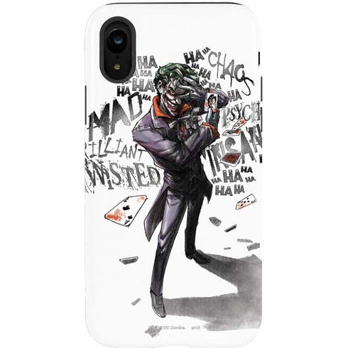DC Comics The Joker Brilliantly Twisted iPhone XR Pro Case