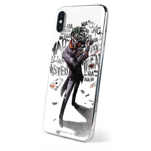 DC Comics The Joker Brilliantly Twisted iPhone XS Max Skin