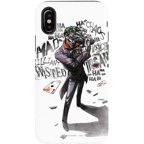DC Comics The Joker Brilliantly Twisted iPhone XS Pro Case