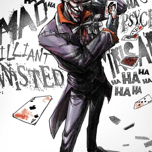 DC Comics The Joker Brilliantly Twisted iPhone XS Skin