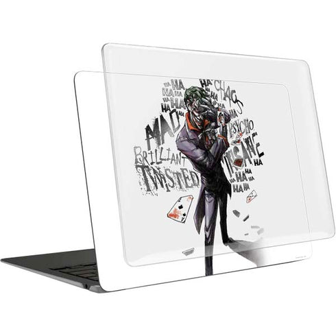 DC Comics The Joker Brilliantly Twisted MacBook Air 13in (2020) Case plus Skin