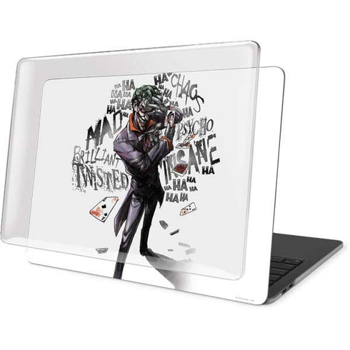 DC Comics The Joker Brilliantly Twisted MacBook Pro 15in (2016-19) Case plus Skin