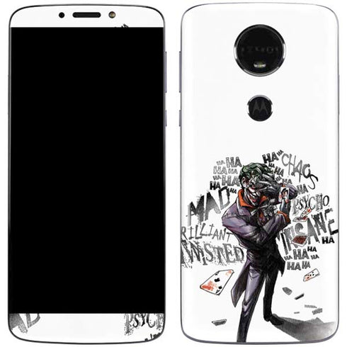 DC Comics The Joker Brilliantly Twisted Moto E5 Plus Skin