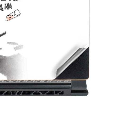 DC Comics The Joker Brilliantly Twisted MSI GS65 Stealth Laptop Skin