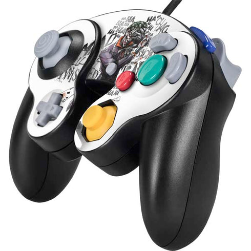 DC Comics The Joker Brilliantly Twisted Nintendo GameCube Controller Skin