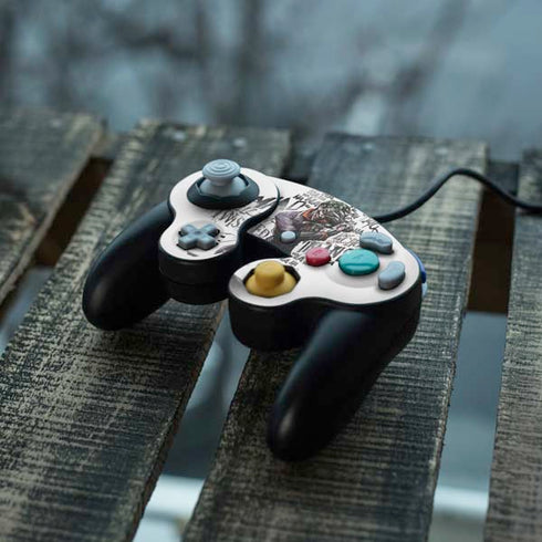 DC Comics The Joker Brilliantly Twisted Nintendo GameCube Controller Skin