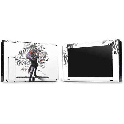 DC Comics The Joker Brilliantly Twisted Nintendo Switch Bundle Skin