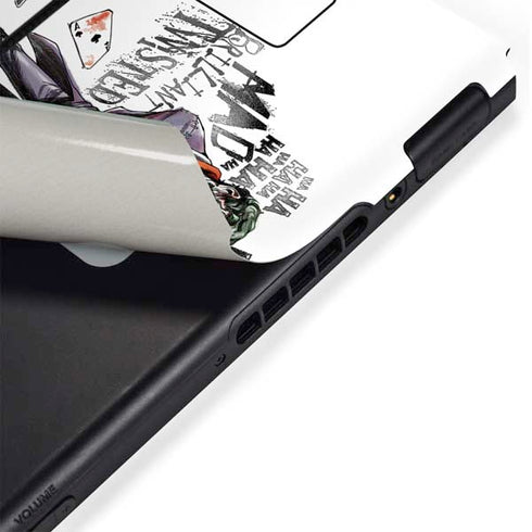 DC Comics The Joker Brilliantly Twisted Nintendo Switch Bundle Skin