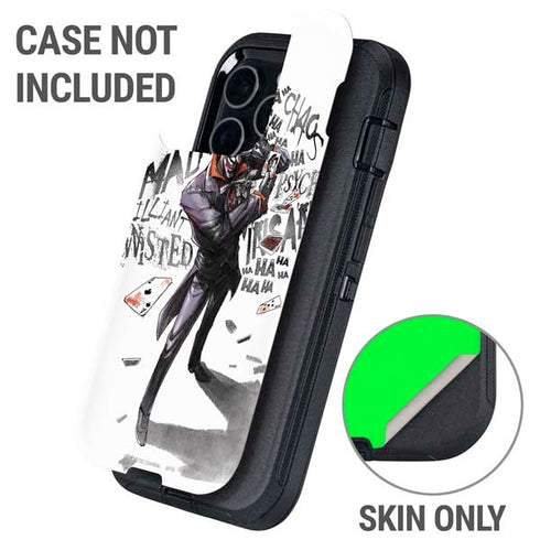 DC Comics The Joker Brilliantly Twisted Otterbox Defender iPhone Skin