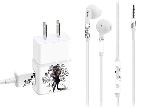 DC Comics The Joker Brilliantly Twisted Phone Charger Skin