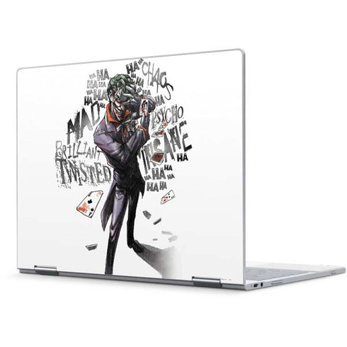 DC Comics The Joker Brilliantly Twisted Pixelbook Skin