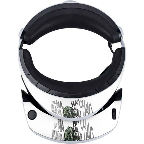 DC Comics The Joker Brilliantly Twisted PlayStation VR2 Skin