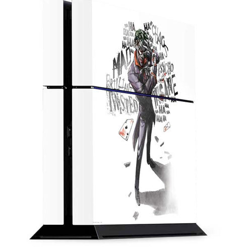 DC Comics The Joker Brilliantly Twisted PS4 Console Skin