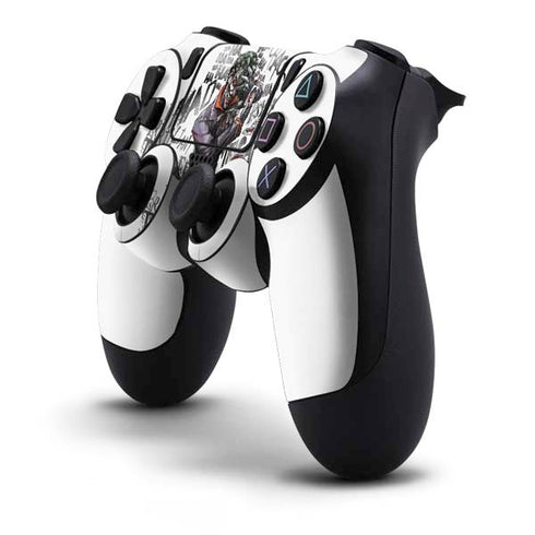 DC Comics The Joker Brilliantly Twisted PS4 Controller Skin