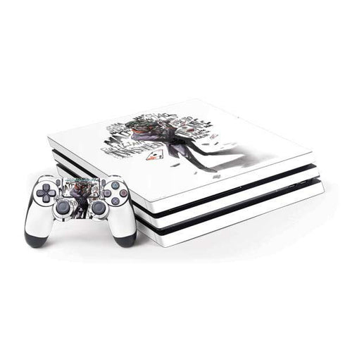 DC Comics The Joker Brilliantly Twisted PS4 Pro Bundle Skin