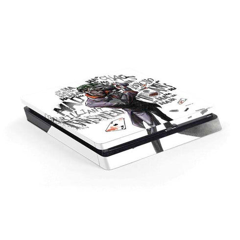 DC Comics The Joker Brilliantly Twisted PS4 Slim Skin