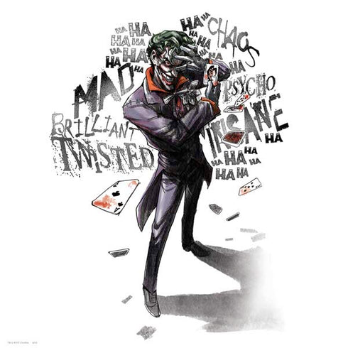 DC Comics The Joker Brilliantly Twisted PS4 Slim Bundle Skin