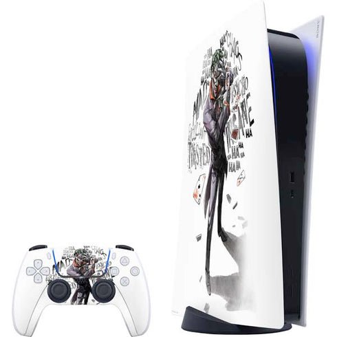 DC Comics The Joker Brilliantly Twisted PS5 Digital Edition Bundle Skin