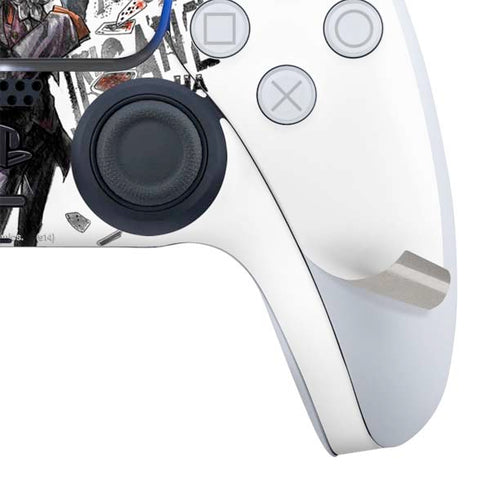 DC Comics The Joker Brilliantly Twisted PS5 Controller Skin