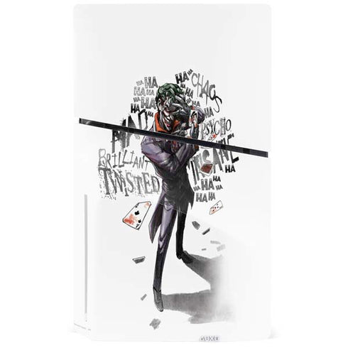 DC Comics The Joker Brilliantly Twisted PS5 Slim Disk Bundle Skin