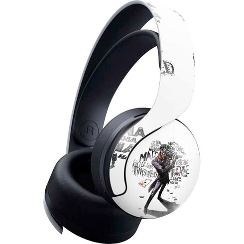 DC Comics The Joker Brilliantly Twisted PULSE 3D Wireless Headset for PS5 Skin