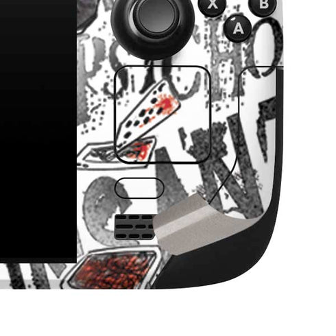 DC Comics The Joker Brilliantly Twisted Steam Deck Handheld Gaming Computer Skin