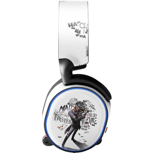 DC Comics The Joker Brilliantly Twisted SteelSeries Arctis 5 Skin