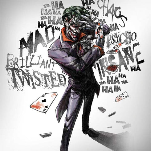 DC Comics The Joker Brilliantly Twisted Surface Book 2 13.5in Skin