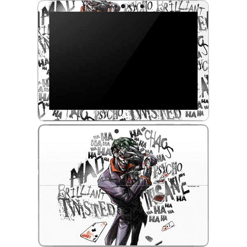 DC Comics The Joker Brilliantly Twisted Surface Go Skin