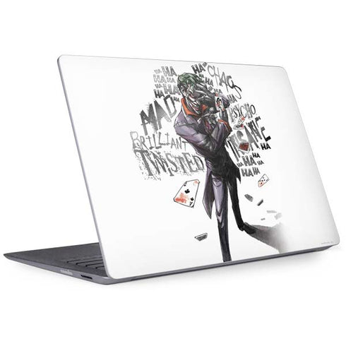DC Comics The Joker Brilliantly Twisted Surface Laptop 2 Skin