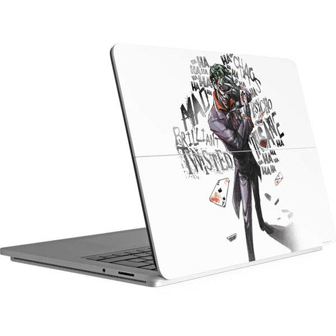 DC Comics The Joker Brilliantly Twisted Surface Laptop Studio Skin