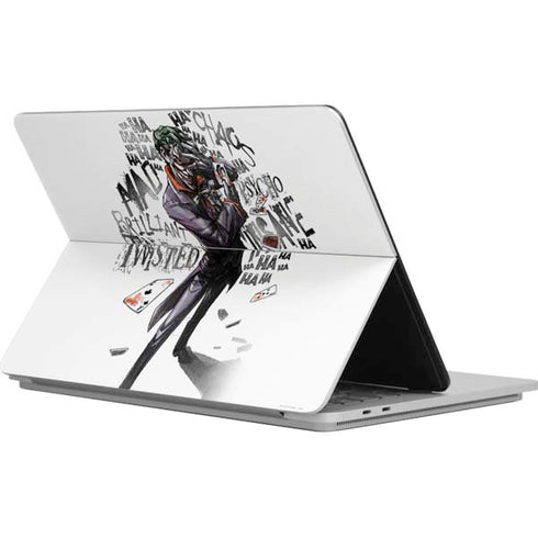 DC Comics The Joker Brilliantly Twisted Surface Laptop Studio Skin