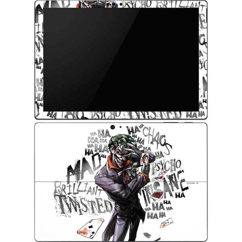 DC Comics The Joker Brilliantly Twisted Surface Pro 6 Skin