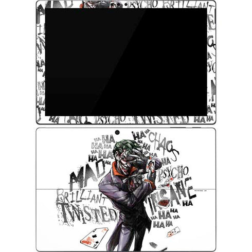 DC Comics The Joker Brilliantly Twisted Surface Pro 7 Skin